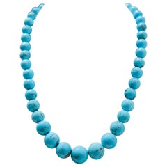 Collana di turchesi.