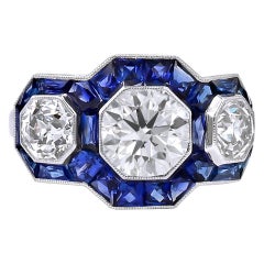 Sophia D. Three Stone Ring