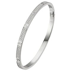 Cartier Love Bracelet Small 18k White Gold Diamonds box papers size 18