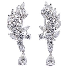 Impressive Diamond Drop Earrings