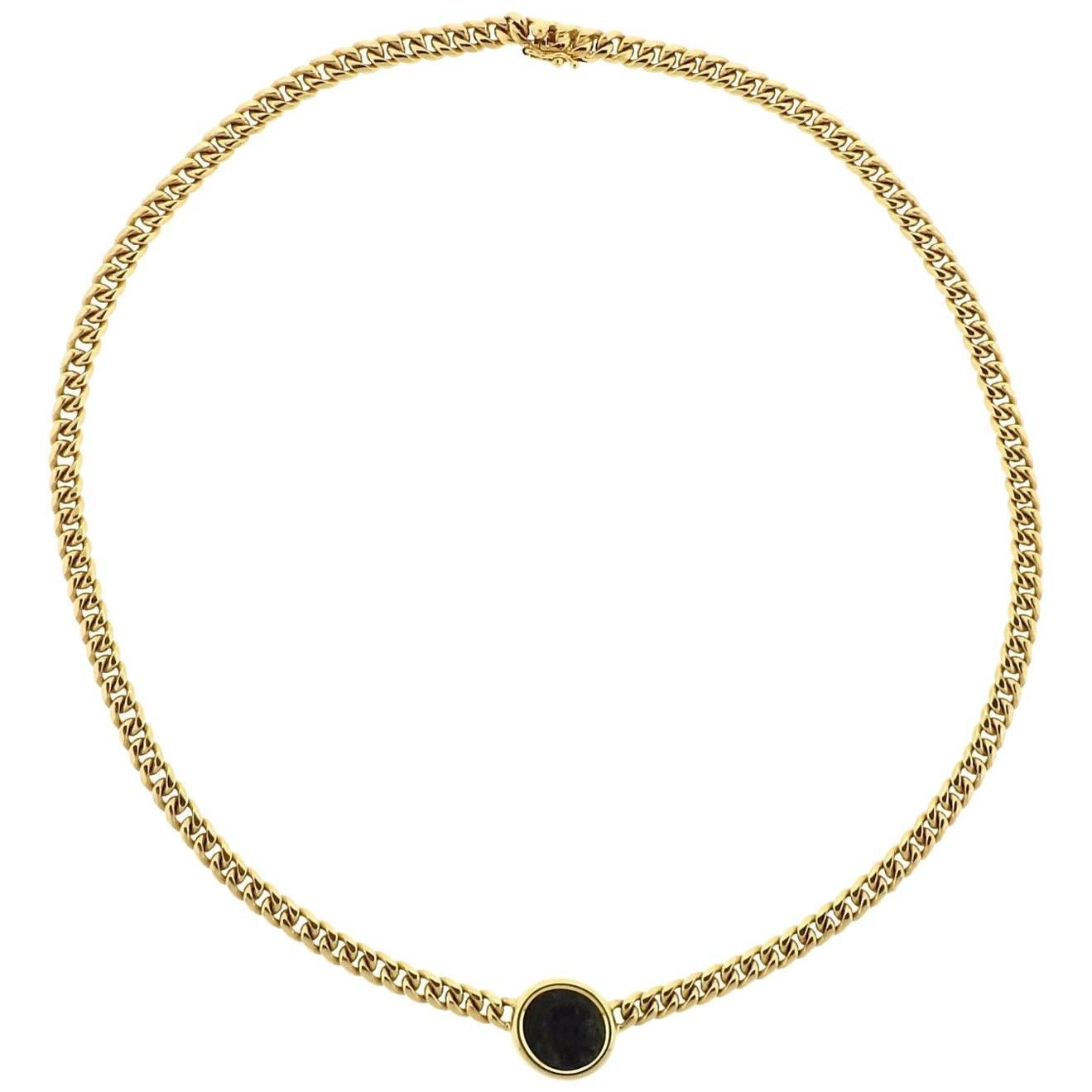 Bulgari Lydia 4th Century BC Ancient Gold Coin Chain Necklace
