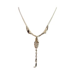 Elsa Peretti  Scorpion Pendant in Sterling Silver