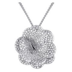 Giorgio Visconti - Collana con diamanti in oro bianco 18 carati da 5,27 carati