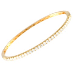 18K Yellow Gold 1.0ct Diamond Bracelet