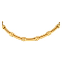 Tiffany & Co. Atlas 18K Yellow Gold Collar Necklace