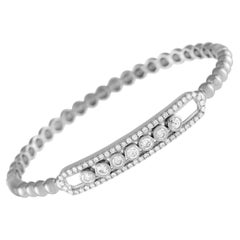 18K White Gold 1.20ct Diamond Bracelet