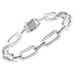 18K White Gold 2.50ct Diamond Bracelet