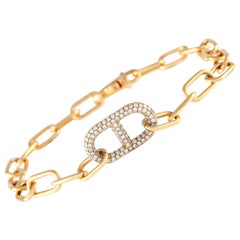 18K Yellow Gold 1.50ct Diamond Bracelet