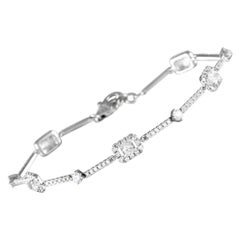 18K White Gold 2.90ct Diamond Bracelet
