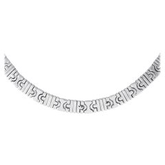 Bvlgari Parentesi 18K White Gold Necklace