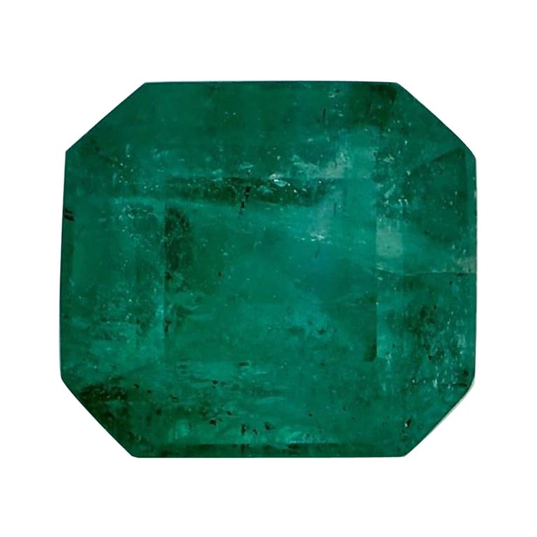 1.90 Ct Emerald Octagon Cut Loose Gemstone
