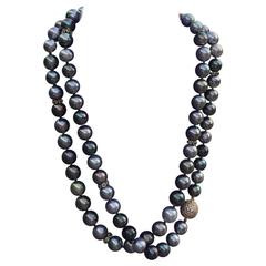 Tahitian Pearl Rope Necklace 9