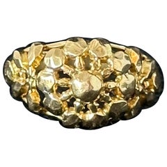 19th Century 14k Solid Yellow Gold Ring