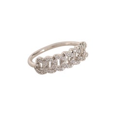 Moissanite Basic Engagement Ring 925 Sterling Silver Womens Vintage Style Ring.