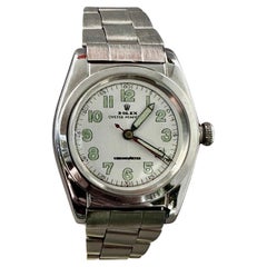 Rolex Oyster Perpetual Chronometer Bubble Back S.S., Circa 1948