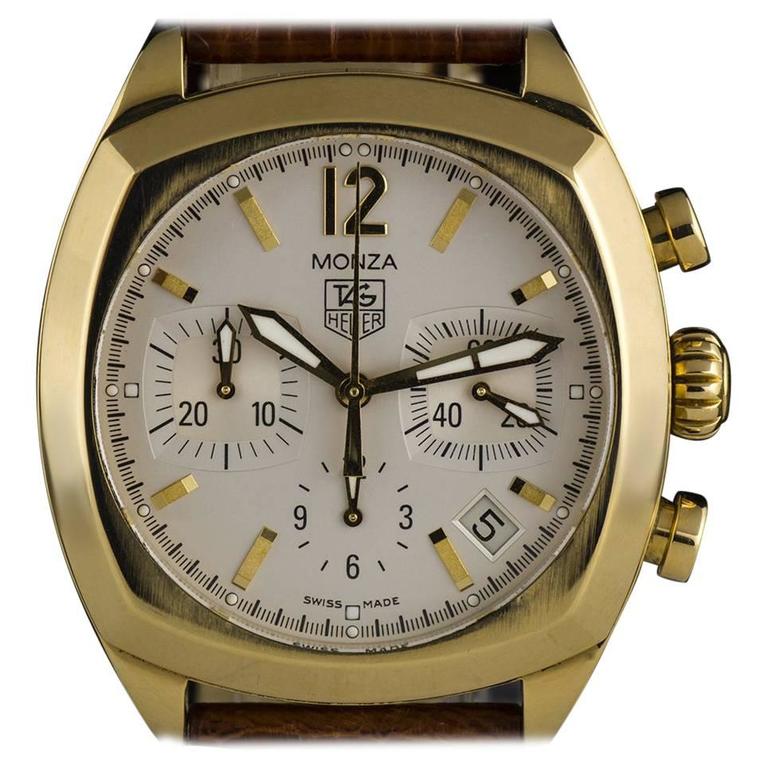 Tag heuer monza gold cheap