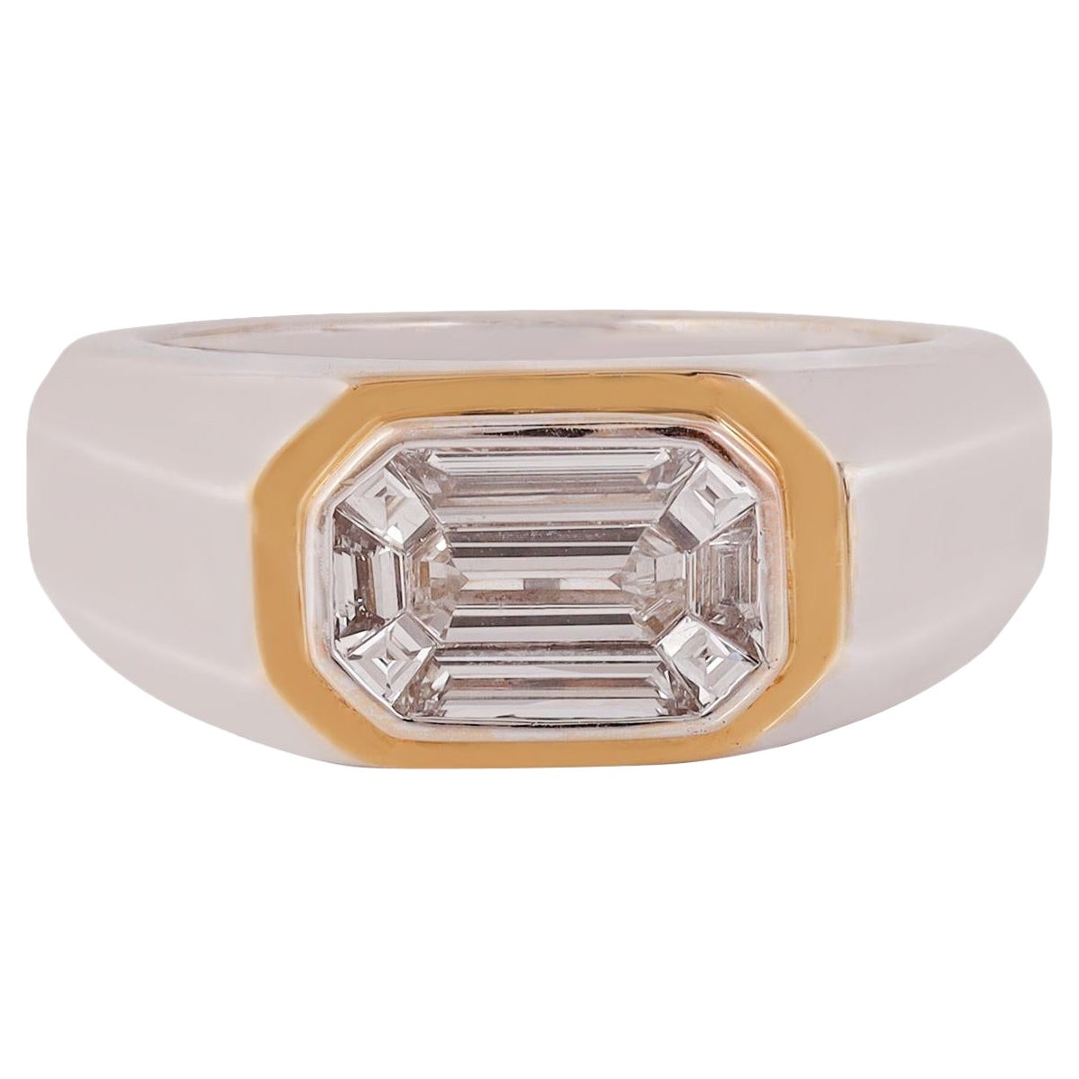 0.81 Carat Diamond Ring in 18 Karat  Gold