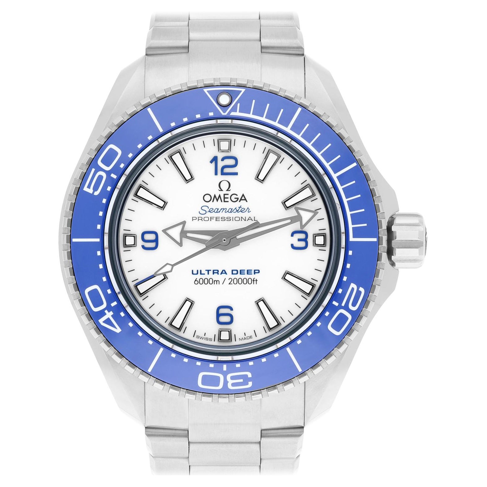 Omega Seamaster Ultra Deep 6000M Planet Ocean 6000M O‑MEGASTEEL ON O‑MEGASTEEL