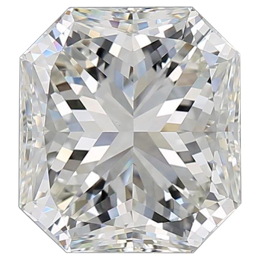 GIA Certified 3.03 Carat, H Color, VVS2 Clarity, Radiant Cut Loose Diamond