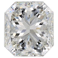 GIA Certified 3.03 Carat, H Color, VVS2 Clarity, Radiant Cut Loose Diamond