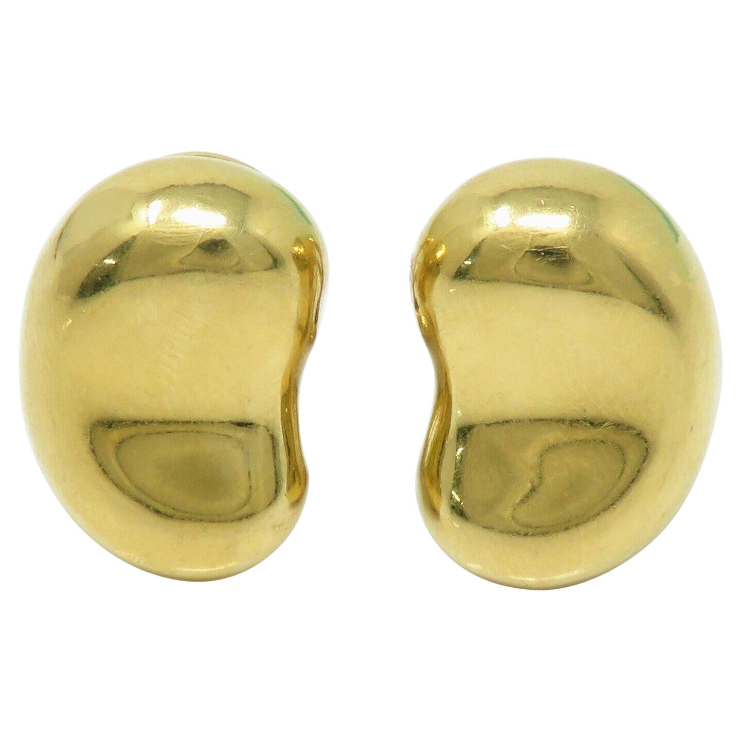 Tiffany & Co. Elsa Peretti Bean Clip-Ohrringe LARGE-Größe