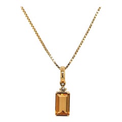 Citrine Pendant (P12853n)