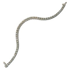 Diamond Tennis Bracelet  VS1 8.20 Carat White Gold