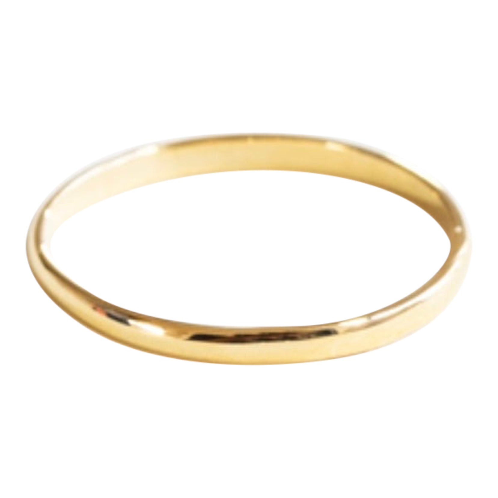 Jennifer Liang 14 KT Gold Stackable Ring Band
