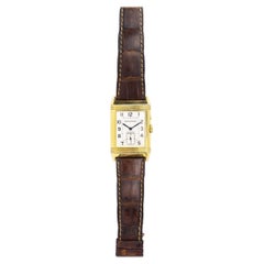 Vintage Jaeger-LeCoultre Reverso Duo in 18 Karat Gold