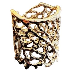 Jennifer Liang Anillo Abanico Marino Oro 14 KT