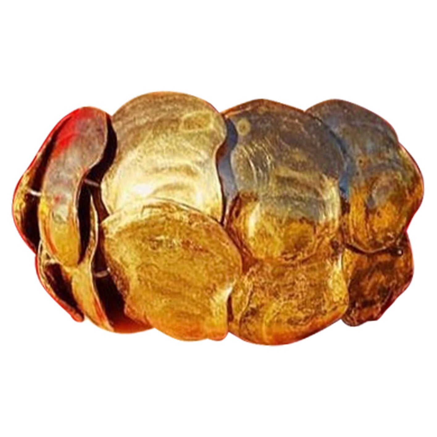 Jennifer Liang Bracciale con conchiglia in oro vermeil In condizioni Nuovo in vendita a New York, NY