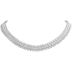 Cartier Diamond Moonlight Choker Necklace 7