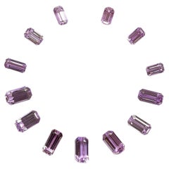 235,00 Karat Top Qualität Kunzit Layout 13 Stück für feinen Schmuck natürlichen Edelstein
