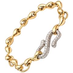 1990s Tiffany & Co. Diamond Platinum Bracelet, 8