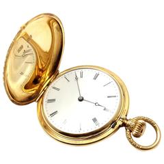 Patek Philippe Yellow Gold Manual wind Pocket Watch