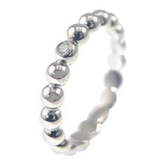 Platinum 900 Natural Diamond Lovers Ring