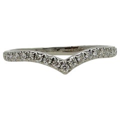 Tiffany & Co. Anello Soleste V con diamanti 0,17n tcw in platino misura 5