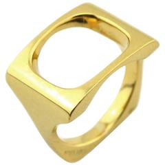 1970s Cartier Dinh Van Gold Ring 