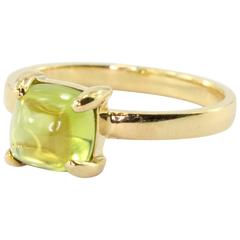 Tiffany & Co. Paloma Picasso Sugar Stack Peridot Gold Ring