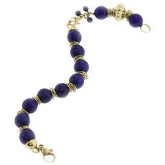 Luise Lapis Gold Link Bracelet Luise Lapis Gold Link Bracelet