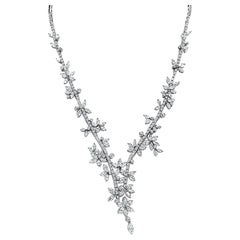 Collana in oro con diamanti da 15,00ct