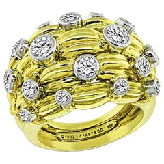 Tiffany & Co 2.50ct Diamond Gold Ring
