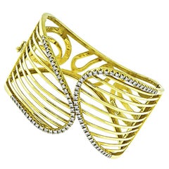 1.50ct Diamond Gold Bangle