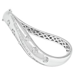 5.00ct Diamond Gold Bangle