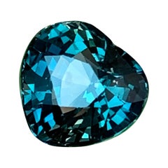 3.02 Cts Certified Unheated Untreated Natural Parti Sapphire Heart Shape