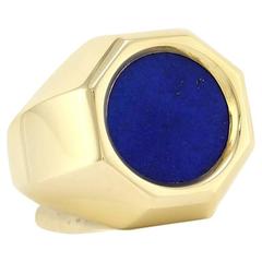 Tiffany & Co. Lapis Lazuli Gold Ring 3