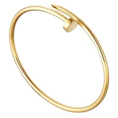 Cartier JUSTE UN CLOU BRACELET 16 Nail GRL727 18kt Yellow Gold AU750 AUTHENTIC