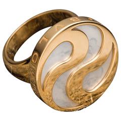 Bulgari Alegra Ring 18 Karat Yellow Gold 11