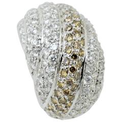 Diamond Dress White Gold Ring 2
