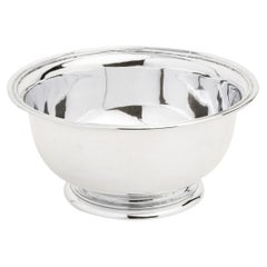 George II Sterling Silver Bowl by John Barbe